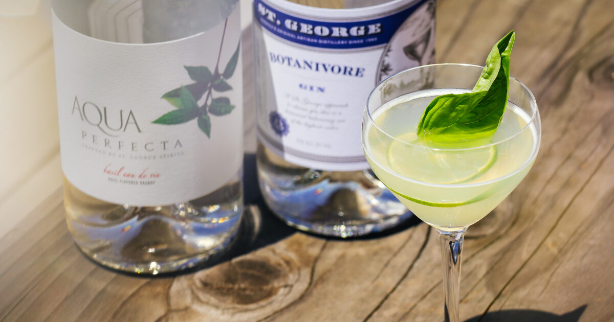 🚧 Basil Gimlet | St. George Spirits